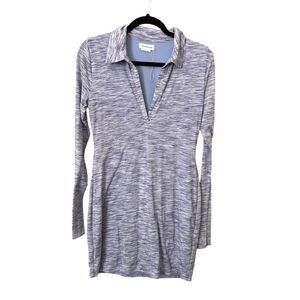 LOVERS AND FRIENDS Heathered‎ Shirt Mini Dress NWOT Sz Medium